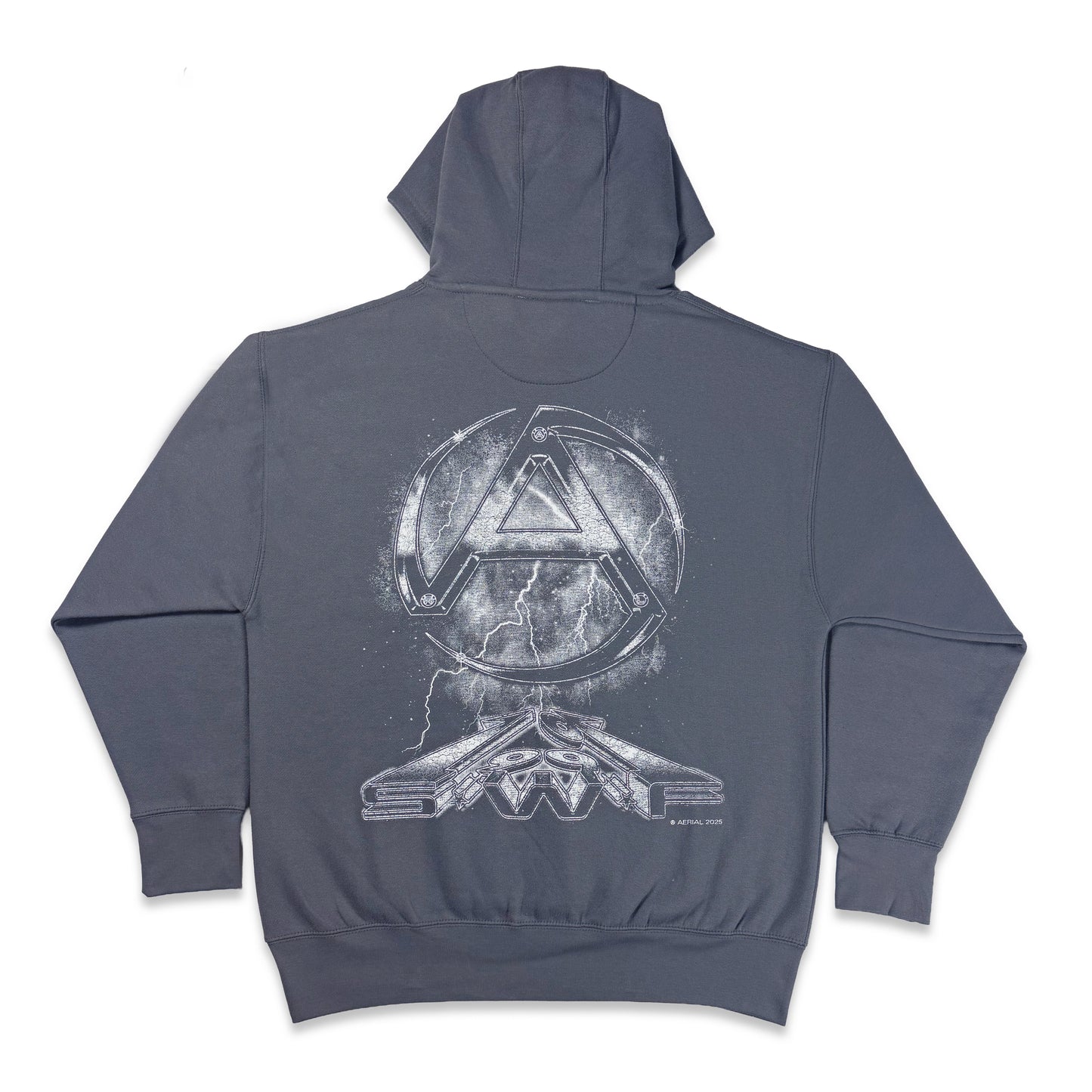 Aerial SWF "1999" Cement Grey Hoodie