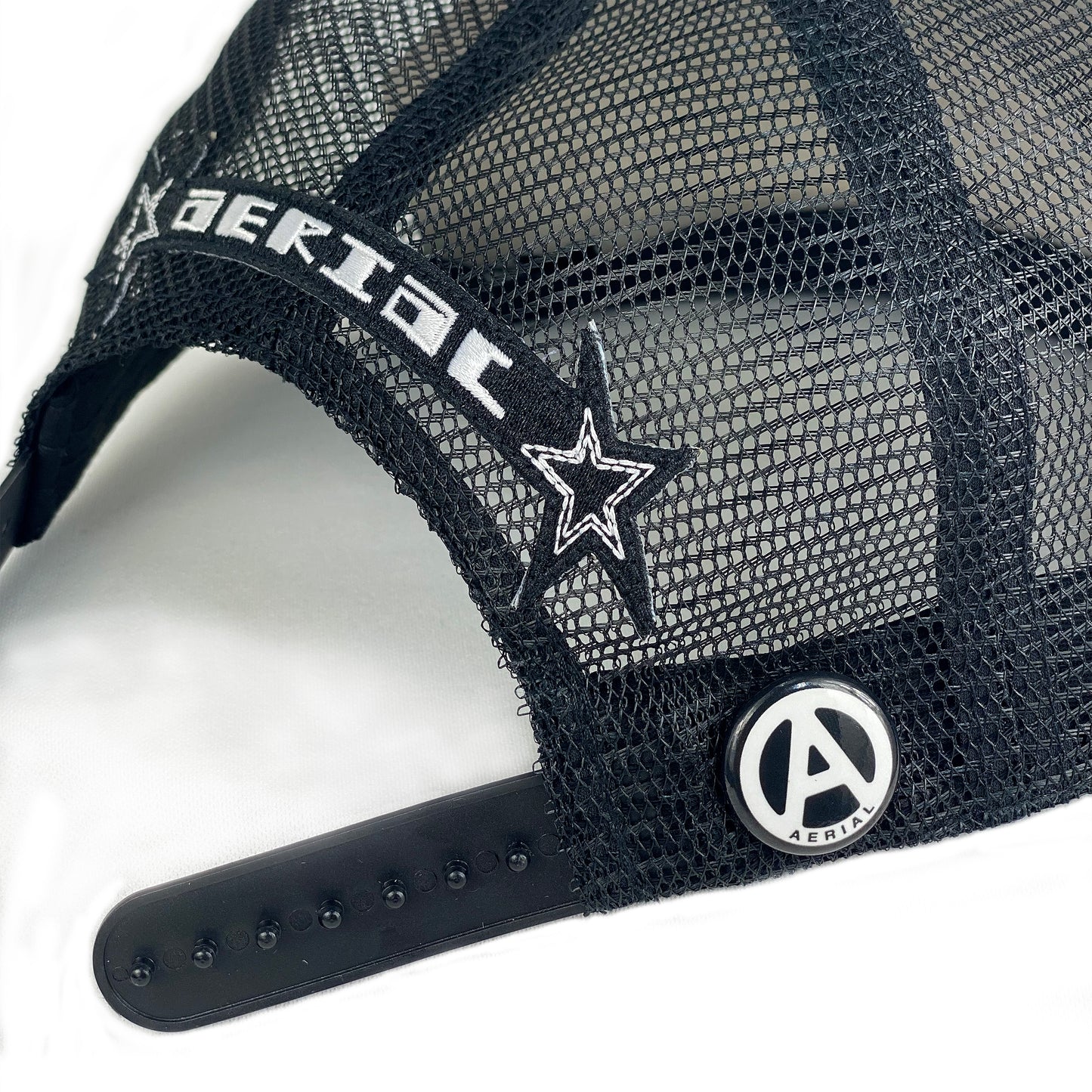 AERIAL Logo Trucker Hat - BLK